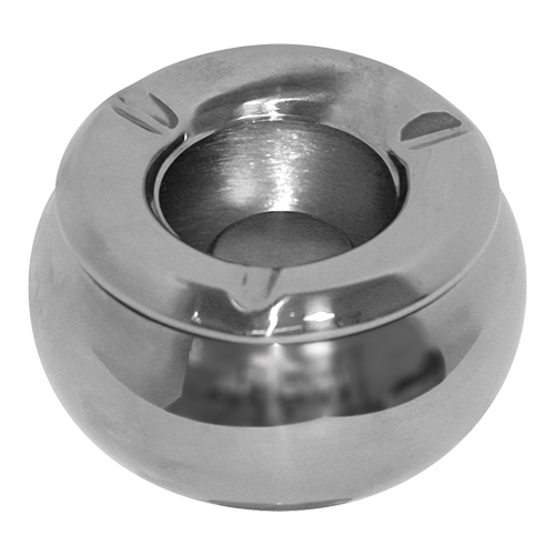 Cendrier pour extérieur inox - 10 cm